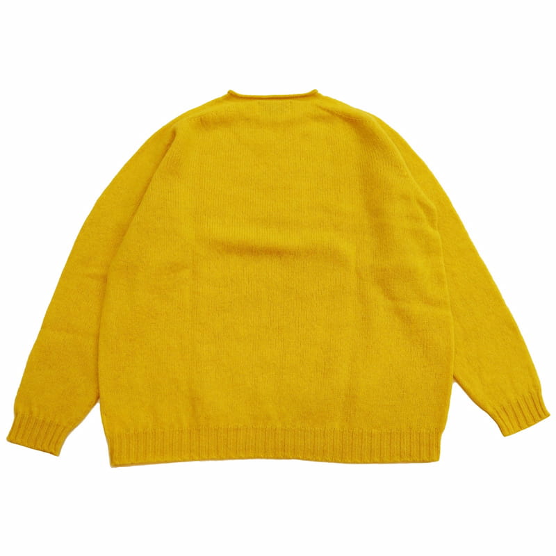 [Nor'easterly TRADITION] L/S ROLL NECK ニット｜21-002 /GORSEFLOWERイエロー