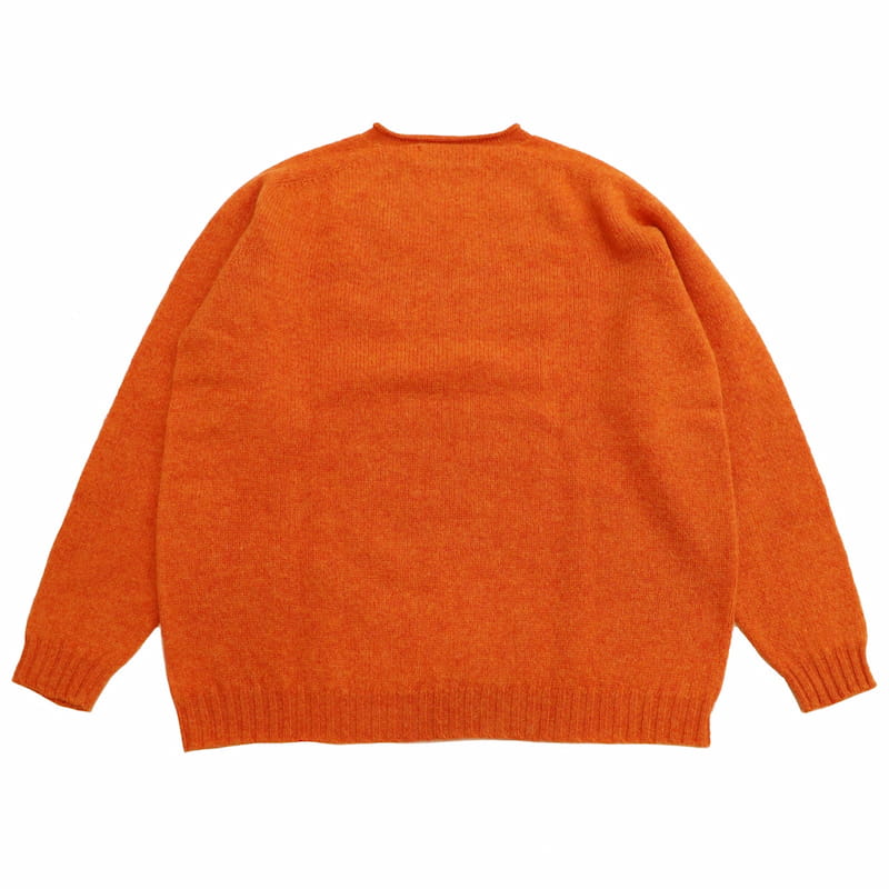 [Nor'easterly TRADITION] L/S ROLL NECK ニット｜21-002 /JAFFAオレンジ