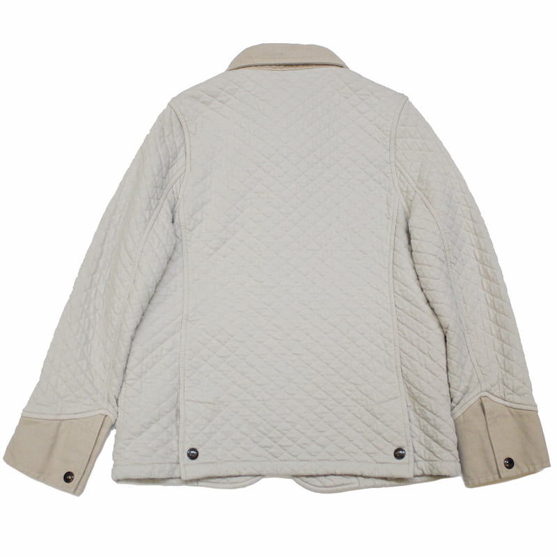 [ARMEN]  Cotton Quilt Shirts Collar JKT｜NAM0202B /9190ライトグレー