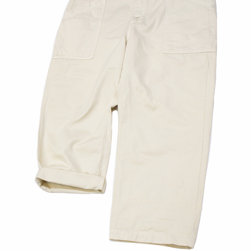 [HARVESTY] CHINO CLOTH OVERALLSチノ オーバーオール｜A12008 /31IVORY