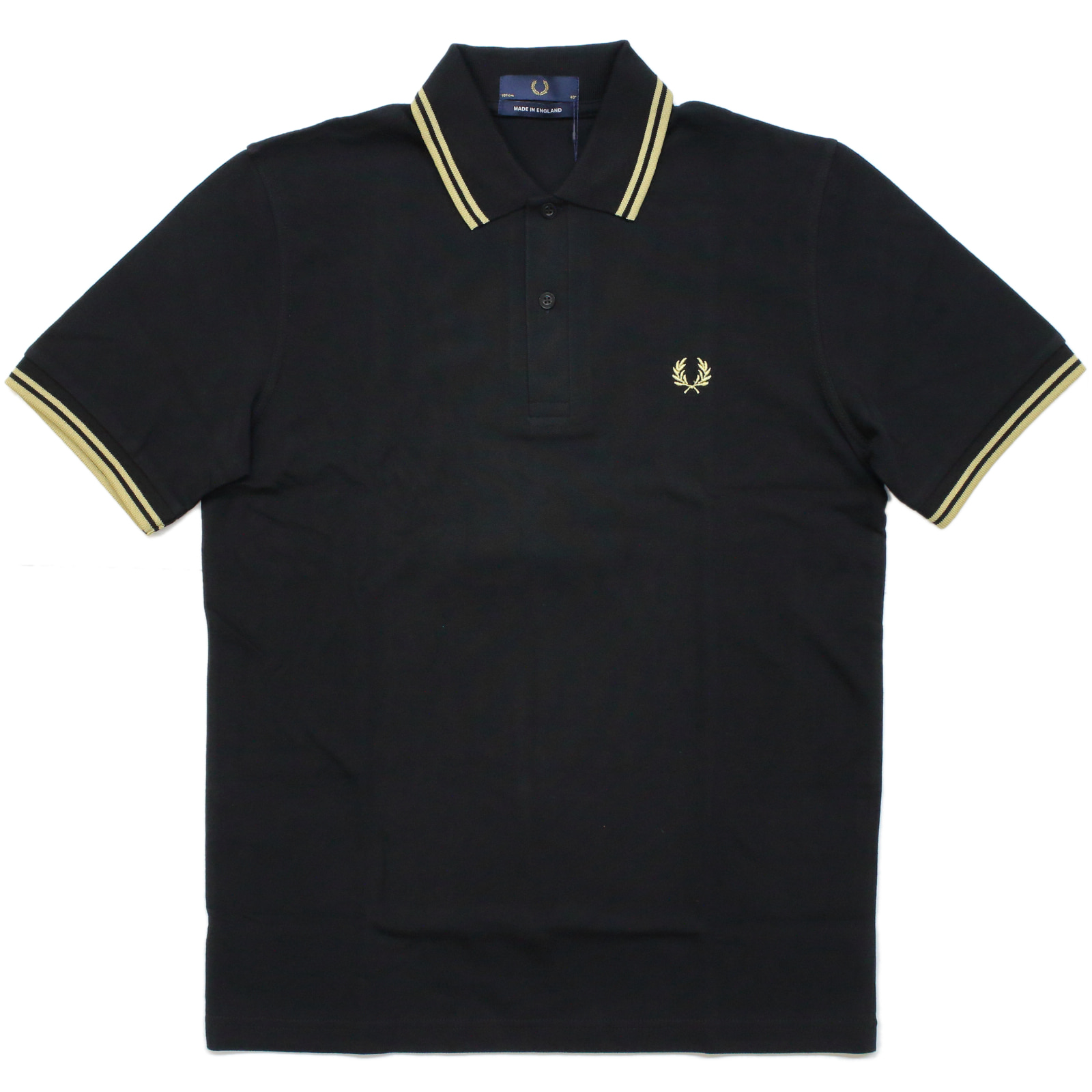 FRED PERRY M12N 半袖ポロシャツ（オレンジ） - ポロシャツ