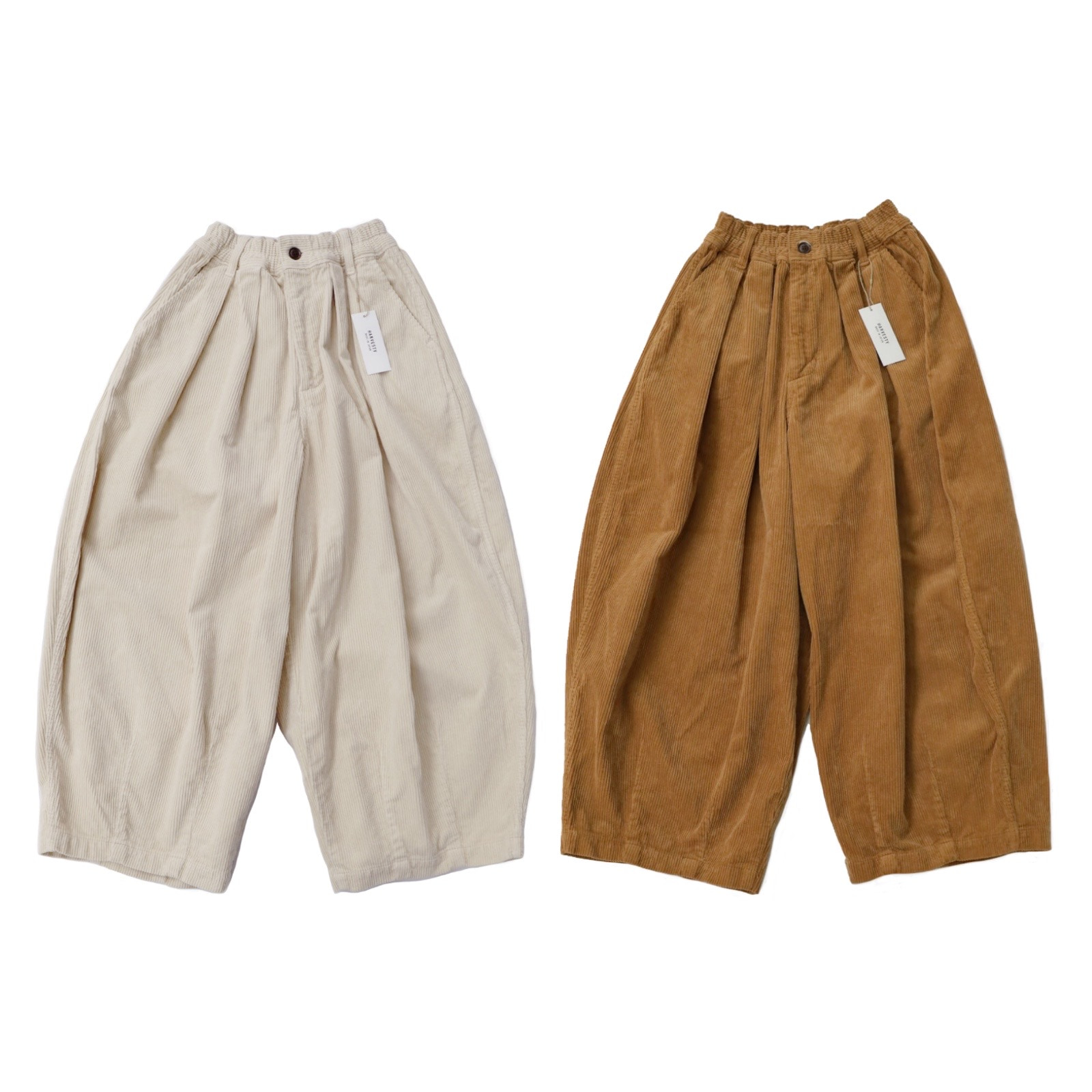 HARVESTYハーベスティー】CORDUROY CIRCUS PANTSコーデュロイサーカス