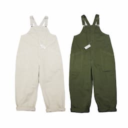 [HARVESTY] CHINO CLOTH OVERALLSチノ オーバーオール｜A12008 /31IVORYイメージ