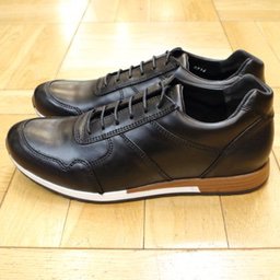 [Paraboot] パシフィック レザー グルカ サンダル：NOIR(黒)