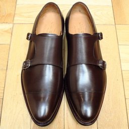 [Jalan Sriwijaya] 98374 ダブルモンクストラップ ダイナイト：CALF DARK-BROWNイメージ