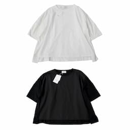 [DIARIES] コットンプルオーバー｜C102020 /WHITE /BLACKイメージ