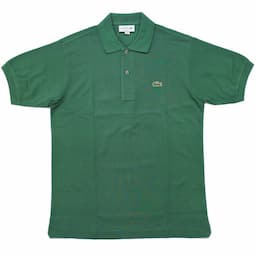 [LACOSTE MENS] ポロシャツ L1212 半袖 無地：132=GREENイメージ