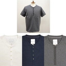 [RE clothing] ヘビーオンス ヘンリーネックTシャツイメージ
