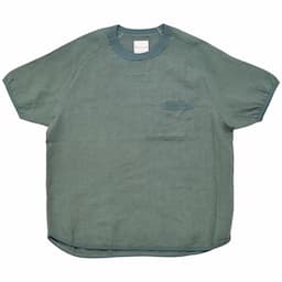 [RE clothing] フレンチリネン Tシャツ：GREENイメージ