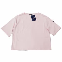 [SAINT JAMES] 20JC TEE LOOSE U五分袖ドロップショルダー｜BABYうすピンクイメージ