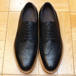 [Jalan Sriwijaya] 98652 アメリカンブローグ ダイナイト：CALF BLACK