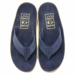 [ISLAND SLIPPER] PT203 トングサンダル スエード：NAVY SUEDEイメージ