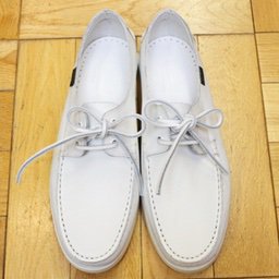 [Paraboot] ドマング デッキシューズ：BLANCHE(オールホワイト)イメージ