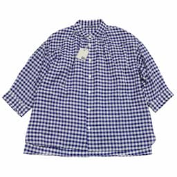 [Dana Faneuil] ギンガムチェックシャツ｜D-6222503/31ブルーイメージ