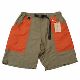 [Gramicci UNISEX] SHELL GEAR SHORTS水陸両用｜ASH OLIVE×TERRACOTTA｜GMP-21S040イメージ