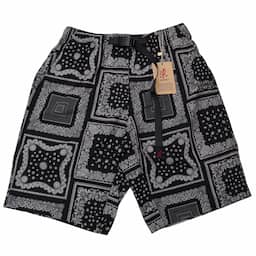 [Gramicci MENS] WEATHER ST-SHORTS｜BANDANA BLACK｜GMP-21S020イメージ