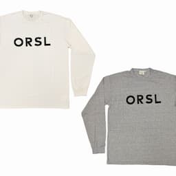 [orSlow] プリント ロングスリーブ Tシャツ #01-0023ORSイメージ