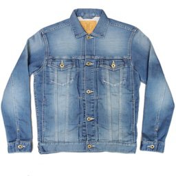 [JAPAN BLUE JEANS] J3818ME01 デニムジャケット 4th TYPE イージーニットデニム：MIDイメージ