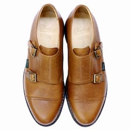 [Paraboot] ウィリアム ダブルモンク：GRAIN COGNAC(グレインコニャック)イメージ