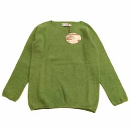 [Nor'easterly TRADITION] L/S WIDE NECK ニット｜13-001 /CRABAPPLEグリーンイメージ