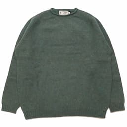 [Nor'easterly TRADITION] ROLL NECK ニット 21-002：JADEイメージ