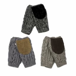 [HIGHLAND2000] Open finger mitten with suede｜HL190311ベージュ /グレー /ブラック｜OTHERイメージ