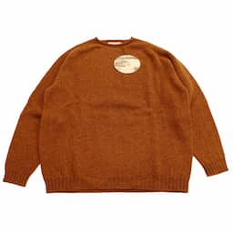 [Nor'easterly TRADITION] L/S ROLL NECK ニット｜21-002 /SIENNAライトブラウンイメージ
