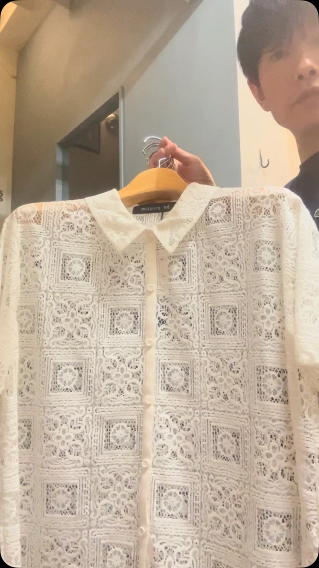 ミズイロインドのトップス新作です♪